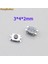 Chenghaoran 20 Adet 3*4*2 Dört Pinli Anahtar Kaplumbağa 3X4X2 Smd 4 Ayak 3*4*2 mm Sütunlar Olmadan Dik Durmak Dokunmatik Anahtar Düğmesi (Yurt Dışından) 1