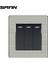 Sran Paslanmaz Çelik Panel Duvar Güç Işık Anahtarı 3 Açık Çift Kontrol 3gang 1/2 Yollu Lüks Anahtarlar 86*86MM (Yurt Dışından) 1