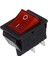Kırmızı Işık 4 Pin Dpst On/off Geçmeli Basmalı Anahtar 15A/250V 20A/125V Ac 28X22MM Promosyon (Yurt Dışından) 1