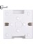 Coswall 42MM Derinleştirmek Kalınlaştırmak Harici Montaj Kutusu 86MM * 86MM * 45MM Duvar Anahtarları ve Prizler Için Duvar Sur Dışı Için Geçerlidir (Yurt Dışından) 5