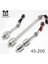 M10 * 100MM Çift Seviye Kontrolü Paslanmaz Çelik Su Seviyesi Sensörü Sıvı Şamandıra Anahtarı 220V 1.5A 50W 45-120MM Normal Yakın (Yurt Dışından) 2