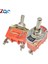Mini Otomatik Geçiş Anahtarı Ac 250 V 15A 2 Pin Dpdt Açık/kapalı 2 Pozisyon E-TEN1021 Bakır Kontak Su Geçirmez Kapak Turuncu (Yurt Dışından) 4
