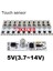 Bahar Anahtarı LED Dimmer Kontrol Anahtarı Dokunmatik Sensör Anahtarı LED Işık Şeridi Içın Dc 12 V Kapasitif Dokunmatik Sensör Anahtarı Bobin (Yurt Dışından) 2