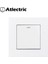 Atlectric Işık Düğmesi Anahtarı 1 2 3 4 Çete Düğmesi Duvar Anahtarı Açık/kapalı Plastik Panel Floresan Gösterge Lambası Anahtarı (Yurt Dışından) 3