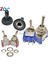 5 Adet MTS-102 Geçiş Anahtarı 3pin 2 Pozisyon Mandallama Spdt MTS102 On-On 120VAC 6A 5A 2A 250VAC 1/4 Inç Montaj 13*8/13*7mm (Yurt Dışından) 2