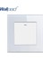 Ara Anahtar Wallpad Temperli Cam 110V-250V Ab Ingiltere Standart Floresan 1 Gang Ara Basmalı ve Kapalı Anahtarı (Yurt Dışından) 2
