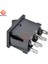 Adet Kcd1 6 Pin Siyah Rocker Anahtarı On-Off-On 3 Pozisyon 6A 250VAC / 10A 125VAC Dpdt Güç Anahtarı (Yurt Dışından) 3