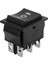Mayitr 1 Adet 6 Pin 3 Pozisyonlu Vinç Tekne On-Off-On Anlık Rocker Anahtarı Dpdt 16A 250 V Siyah 32*31*25MM (Yurt Dışından) 1
