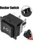 Mayitr 1 Adet 6 Pin 3 Pozisyonlu Vinç Tekne On-Off-On Anlık Rocker Anahtarı Dpdt 16A 250 V Siyah 32*31*25MM (Yurt Dışından) 2