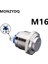 Monzydq 16MM IP67 Metal Basmalı Düğme Anahtarı Su Geçirmez Kendini Sıfırlama Anlık Kilitleme Mandallama Yok Yüksek/düz/anlık (Yurt Dışından) 2