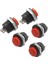 Takım: 5 x Anlık Spst Yok Yeşil Yuvarlak Başlıklı Basmalı Düğme Anahtarı Ac 250V/3A + 5 x Anlık Spst Yok Kırmızı Yuvarlak Başlıklı Basmalı Düğme Anahtarı Ac 6A/125V 3A/250V (Yurt Dışından) 3