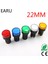 Gösterge Sinyal Lamba Işığı Su Geçirmez AD16-22DS 22MM Ac/dc 12V 24V 110V 220V 380V Kırmızı Yeşil Sarı Mavi Beyaz LED Ampuller 20MA (Yurt Dışından) 2