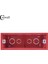 Coswall Montaj Kutusu Dahili Kaset 186MM*67.5MM*50MM 197MM*72MM Standart Anahtar ve Priz Için Kırmızı Renk (Yurt Dışından) 2