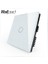 Büyük Satış Dokunmatik Anahtarı 1 Çete 1 Yollu Wallpad Lüks Beyaz Cam Anahtarı, LED Duvar Işığı Dokunmatik Kontrol Anahtarı, 110 ~ 250 V, VL-C301-61 (Yurt Dışından) 2
