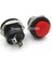 Adet/grup Kırmızı Renk Anlık Basmalı Düğme Anahtarı Kapalı-Açık Sıfırlama Anahtarı 16 mm 3A 250 V Ac Olmayan Kilitleme Anahtarları Düğmesi R13-507 (Yurt Dışından) 1