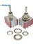 On-Off-On 9 Pin 9 Pozisyon Mini Mandallama Geçiş Anahtarı 120V 5A 250V 2A MTS-303 13*16.8mm Gümüş Kontaktör (Yurt Dışından) 3