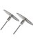 Matkap Kesme Diski-5 x Yüksek Hızlı Çelik Testere Bıçakları (22/ 25/ 32/ 35/ 44MM) 10 x 32MM Reçine Kesme Diskleri 10 x 25MM Elmas Kesme Diskleri 5 x Sap-Gümüş ve Siyah (Yurt Dışından) 5