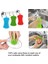 [eğlencelı Canlı] 3 Adet Silikon Bulaşık Yıkama Fırçası Pot Tava Sünger Scrubber Silikon Ovma Pedi Meyve Saksısı Tava Yıkama Fırçaları Mutfak Temizleme Aracı (Yurt Dışından) 3