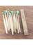 10 Paket Çocuklar Doğal Bambu Diş Fırçası Çevre Dostu Ahşap Diş Fırçaları Yumuşak Kıllar Çocuk Diş Fırçası Kutusu Ağız Bakımı (Yurt Dışından) 1