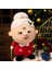 Karikatür Noel Baba Bebek Dekorasyon Noel Hediyesi Peluş Oyuncak Yastık (Yurt Dışından) 1