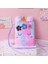Yeni Çocuk Kız Omuzdan Askili Çanta Sevimli Unicorn Hayvanlar Askılı Çanta Çocuklar Tuşları Bozuk Para Cüzdanı Sevimli Prenses Mini Moda Peluş Cüzdan (Yurt Dışından) 1