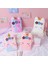 Yeni Çocuk Kız Omuzdan Askili Çanta Sevimli Unicorn Hayvanlar Askılı Çanta Çocuklar Tuşları Bozuk Para Cüzdanı Sevimli Prenses Mini Moda Peluş Cüzdan (Yurt Dışından) 4