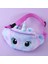 Unicorn Karikatür Peluş Omuzdan Askili Çanta Küçük Kız Sevimli Büyük Gözler Bel Konteyner Bozuk Para Cüzdanı Çocuk Messenger Aksesuarları Çocuk Çantası (Yurt Dışından) 1