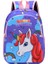 Erkek Kız Karikatür Unicorn Okul Çantaları Lager Kapasiteli Okul Sırt Çantası Anaokulu Ilköğretim Okulu Sırt Çantaları Kawaii Çocuk Çantası (Yurt Dışından) 1