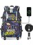 Karikatür Ninja Kidz Çocuk Sırt Çantası Erkek Kız Öğrenciler Schoolbag Yüksek Kaliteli USB Şarj Gençler Dizüstü Omuz Çantası (Yurt Dışından) 5