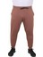 Büyük Beden Basic Eşofman Altı Full Lycra 11516 Taba 1