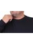 Mocgrande Büyük Beden Sıfır Yaka Classic Sweat 23216 Lacıvert 4