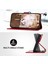 Samsung Galaxy S20 Plus Kart Tutuculu Deri Manyetik Folyo Kapak, Kickstand - Tpu Darbeye Dayanıklı Dayanıklı Koruyucu Telefon Kılıfı (Yurt Dışından) 3