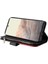 Durumda Google Pixel 6 Pro Dokuz Kart Yuvalı Zip Cüzdan Suni Deri Manyetik Kapatma Telefon Kılıfı (Yurt Dışından) 5