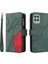 Durumda Motorola Edge S/G100 Dokuz Kart Yuvalı Zip Cüzdan Suni Deri Manyetik Kapatma Telefon Kılıfı (Yurt Dışından) 3