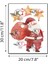 Yeni Yıl Merry Christmas Cam Duvar Sticker Setleri - Yılbaşı Seti 2