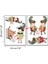 Merry Christmas Şirin Figürler Yılbaşı Sticker Setleri - Yılbaşı Seti 2