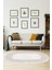 Dijital Salon Halısı Yıldız Deri Kaymaz Taban Saçaklı Oval Modern Rana Yeşil 1