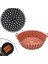Buffer® Siyah Silikon Fırın ve Airfryer Yuvarlak Model 23 cm ve Vizon Pişirme Matı 20 cm 1