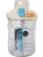 ST-7313 Pipetli Askılı Tritan Matara 1000 ml Beyaz 1