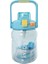 ST-7313 Pipetli Askılı Tritan Matara 1000 ml Mavi 1