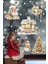 Gold Yılbaşı Seti, Yeni Yıl Yılbaşı Kış Konseptli Yılbaşı Süsü Sticker Seti Noel Baba Ağaçlar Evler 1