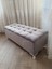 Yeni Model Lüks Çizgi Kapitoneli Sandıklı Puf Bench (100*45) 1