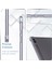 Samsung Galaxy Tab S9 Fe + Plus 12.4 Inç Kılıf Darbe Önleyici Anti Shock Şeffaf Silikon Kapak Armor Pp Ultra Slim Sararmaz 3