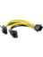 8 Pin Power Çoğaltıcı Kablo 8 Pin Ekran Kartı Power Çoğaltıcı Kablo 20 cm 3