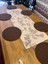 Tuğçe Demir Home Design Kahve Country Desen Runner Supla Set 1