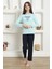 Kız Çocuk Penye Pijama Takım 20421 4