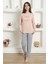 Kız Çocuk Penye Pijama Takım 20425 1