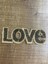 14X4 cm Ütü Ile Yapışan Taş Boncuk Işleme Love Yazı Arma 1