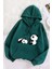 Panda Baskılı Oversize Sweatshirt 1