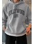 Erkek Hoolywood Life Baskılı Oversize Sweatshirt 1